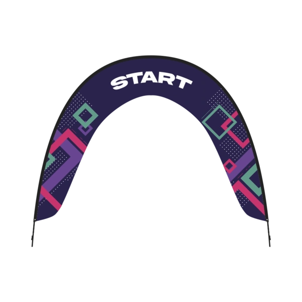 Arch-flag - Start Example With Spikes