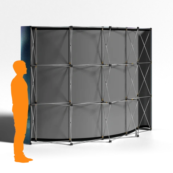 Traditional - Pop - Up - Lite - Curved - 4x3 3