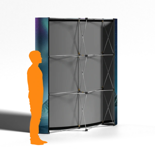 Traditional - Pop - Up - Lite - Curved - 2x3 3